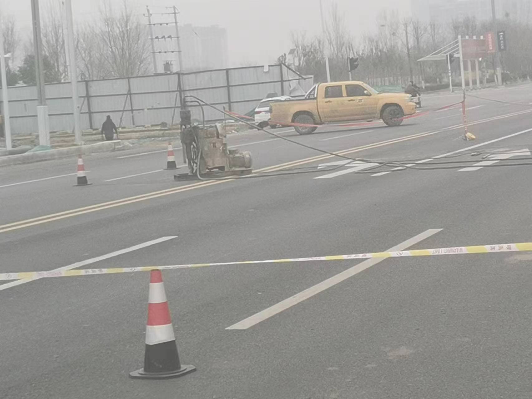 宜昌公路路基沉陷注浆